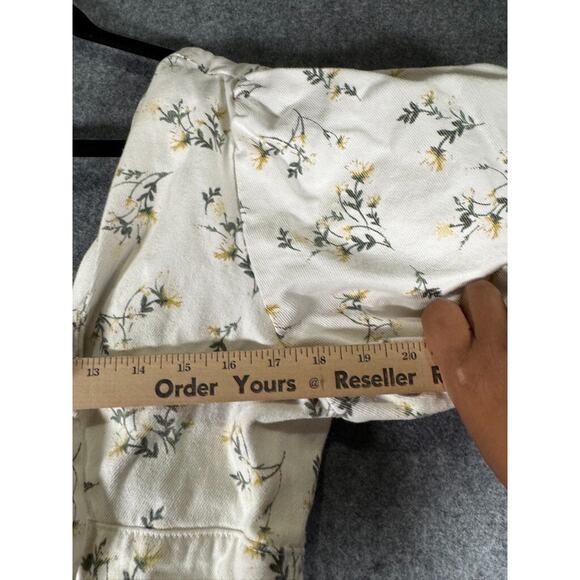 ASOS DESIGN Dress‎ Women 6 denim printed smock mini Floral Cottagecore Feminine - Picture 4 of 8